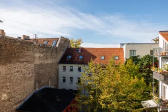 Ausblick Eigentumswohnung Berlin Mitte Anklamer Straße Schwarz Immobilien 