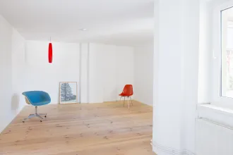 Schlafzimmer Eigentumswohnung Berlin Mitte Anklamer Straße Schwarz Immobilien 