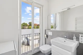 wohnung kaufen Entree weißensee berlin pankow Neubau lehderstraße Eigentumswohnung schwarz immobilien